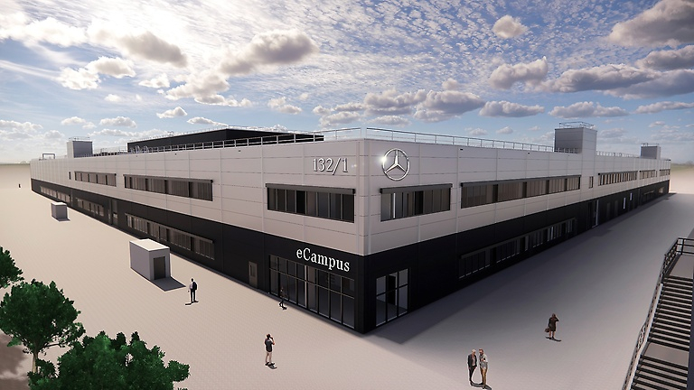 Mercedes to build the "eCampus" battery hub near Stuttgart