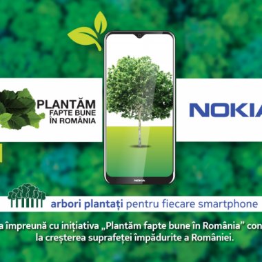 Fiecare Nokia cumpărat aduce un arbore plantat în România