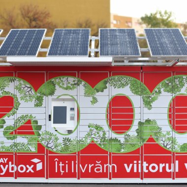 Sameday goes green: locker easybox alimentat energie solară