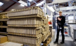 The VELUX Group removes almost all plastic from its sloped roof window packaging