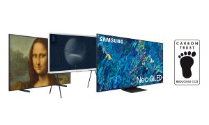 Samsung, certificare Carbon Trust pentru televizoarele din 2022