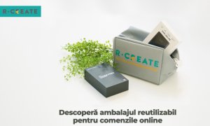 Startup-ul R-CREATE, serviciu de închiriere a ambalajelor reutilizabile