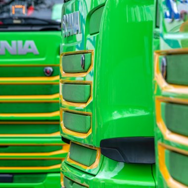 Primul camion electric Scania din România, în flota transportatorului Blue River