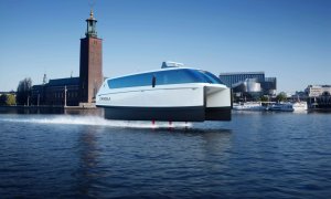 An innovative electric boat could take off Stockholm's waters in 2023