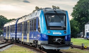 The first hydrogen-powered trains, in circulation in Europe