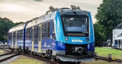 The first hydrogen-powered trains, in circulation in Europe