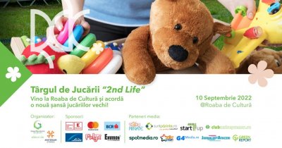 Târgul de jucării “2nd Life” revine pe 10 septembrie: o nouă casă pentru jucării
