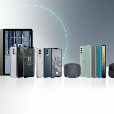 Nokia launches a series of phones made out of recycled aluminum and plastic