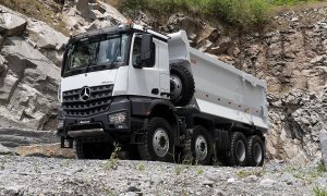 Mercedes-Benz prezintă noi camioane electrice pentru șantiere mai curate