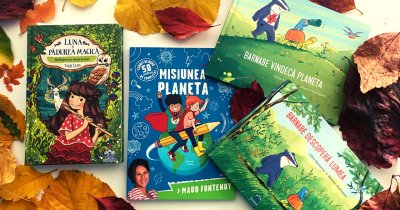 Cărți despre ecologie și protecția mediului pentru copii de la Editura DPH