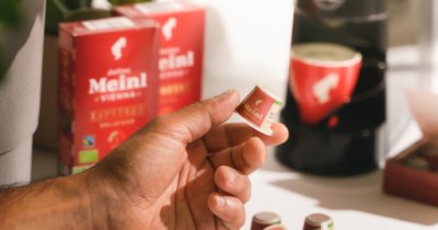 Julius Meinl relansează gama de capsule de cafea biodegradabile și compostabile