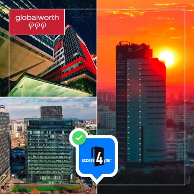Globalworth, certificare Access4you pentru întregul portofoliu office din România