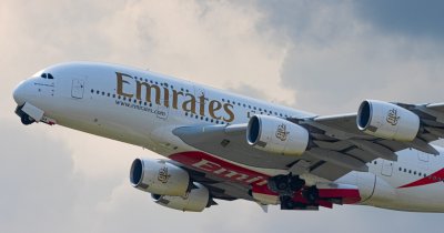 Emirates realizează primul zbor cu 100% SAF pentru o aviație mai sustenabilă