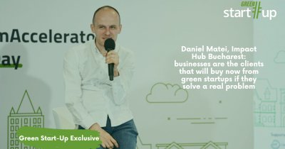 Daniel Matei, IHB: ”Green startup founders need to build measurable solutions”
