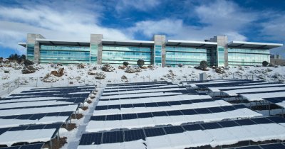 Solar panels, more efficient energy production during winter
