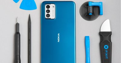 Nokia lansează modelul G22 cu focus pe reparabilitate, în colaborare cu iFixit