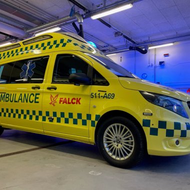 Ambulanțele electrice au grijă de pacienți și de aerul pe care îl respirăm