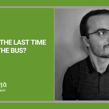 When was the last time you took the bus?