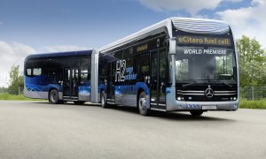 Mercedes' eCitaro with fuel cell extender: less batteries, more range