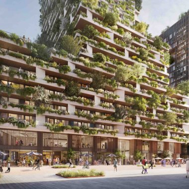 "Green" towers could be the sci-fi future of living in sustainable cities
