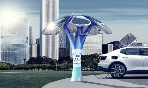 „Copacii solari” ar putea fi soluția încărcării mașinilor electrice oriunde