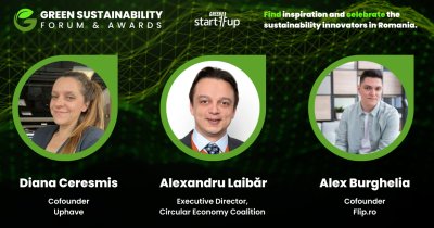 Green Start-Up Sustainability Forum & Awards: viitorul economiei este circular