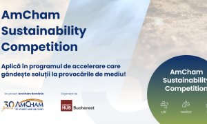 AmCham Sustainability Competition: înscrieri pentru startup-uri cu soluții la provocările viitorului