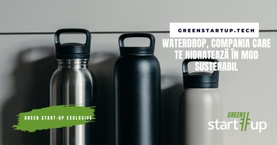 Waterdrop: Sticlele reutilizabile pot fi salvarea oceanelor sufocate de plastic