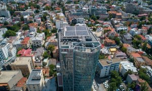 Office buildings in Bucharest become more sustainable thanks to solar panels