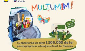 Lidl, donație de 1,5 mil. lei pentru formarea cadrelor didactice din România