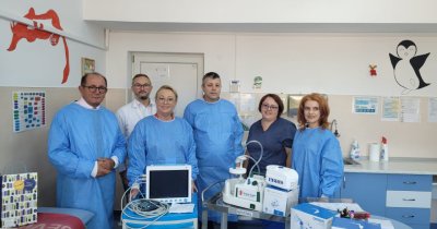 Spitalul din Rupea primește aparatură medicală pentru secția de Pediatrie cu ajutor de la Libris