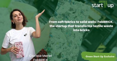 From soft fabrics to solid walls: FabBRICK, the startup that transforms textile waste into bricks