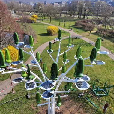 "Wind trees" are the innovative science-fiction way to clean-power our cities