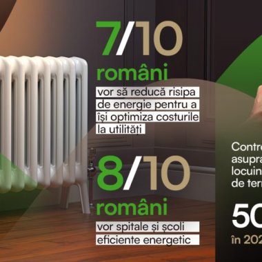 Studiu: 8 din 10 români vor școli și spitale mai eficiente energetic