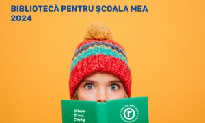„Bibliotecă pentru școala mea” ajunge anul acesta la școli din întreaga Românie