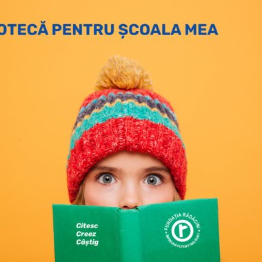 „Bibliotecă pentru școala mea” ajunge anul acesta la școli din întreaga Românie