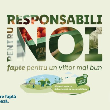 Raport de sustenabilitate Lidl: mai mulți furnizori local și transport mai verde