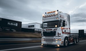 Solar trucks are Scania's proposition for a net-zero long-haul cargo transport
