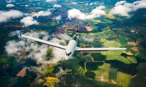The development of the 1,000 km aircraft, fueled with 4.5 million USD