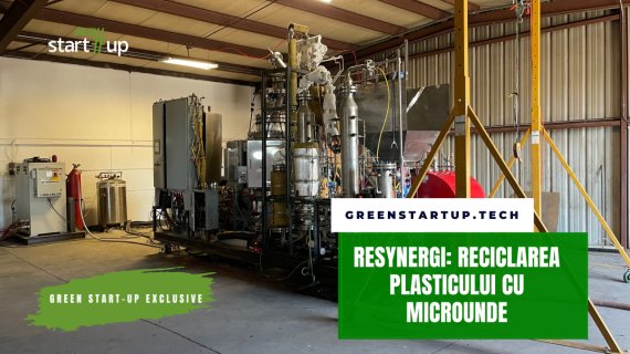 Resynergi este startup-ul care dă o nouă viață deșeurilor poluante din plastic