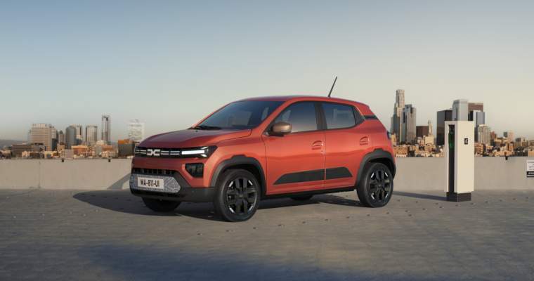 Primăvara începe cu noua Dacia Spring, redesenată, cu aceleași