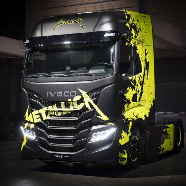 Sustainable heavy metal: Metallica to use only e-trucks for its European tour