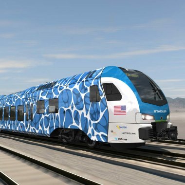 Stadler realizează prima călătorie record de 2.800 km cu un tren pe hidrogen
