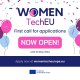 Women TechEU, grants for female founded startups. Applications are open