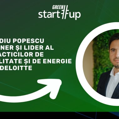 Deloitte aduce om cu 20 ani de experiență pentru departamentul de sustenabilitate