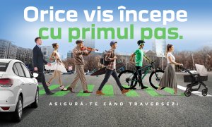 KilometrulBine: traversează regulamentar - ”Primul pas contează”