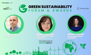 Experți în mobilitate urbană la Green Start-Up Sustainability Forum & Awards