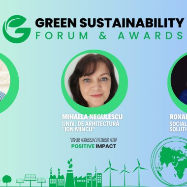 Experți în mobilitate urbană la Green Start-Up Sustainability Forum & Awards