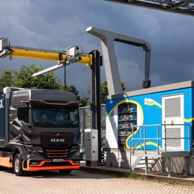 Shell launches its first megawatt-charging station for clean cargo transport