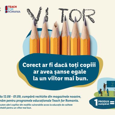 Lidl continuă formarea cadrelor didactice performante prin Teach for Romania